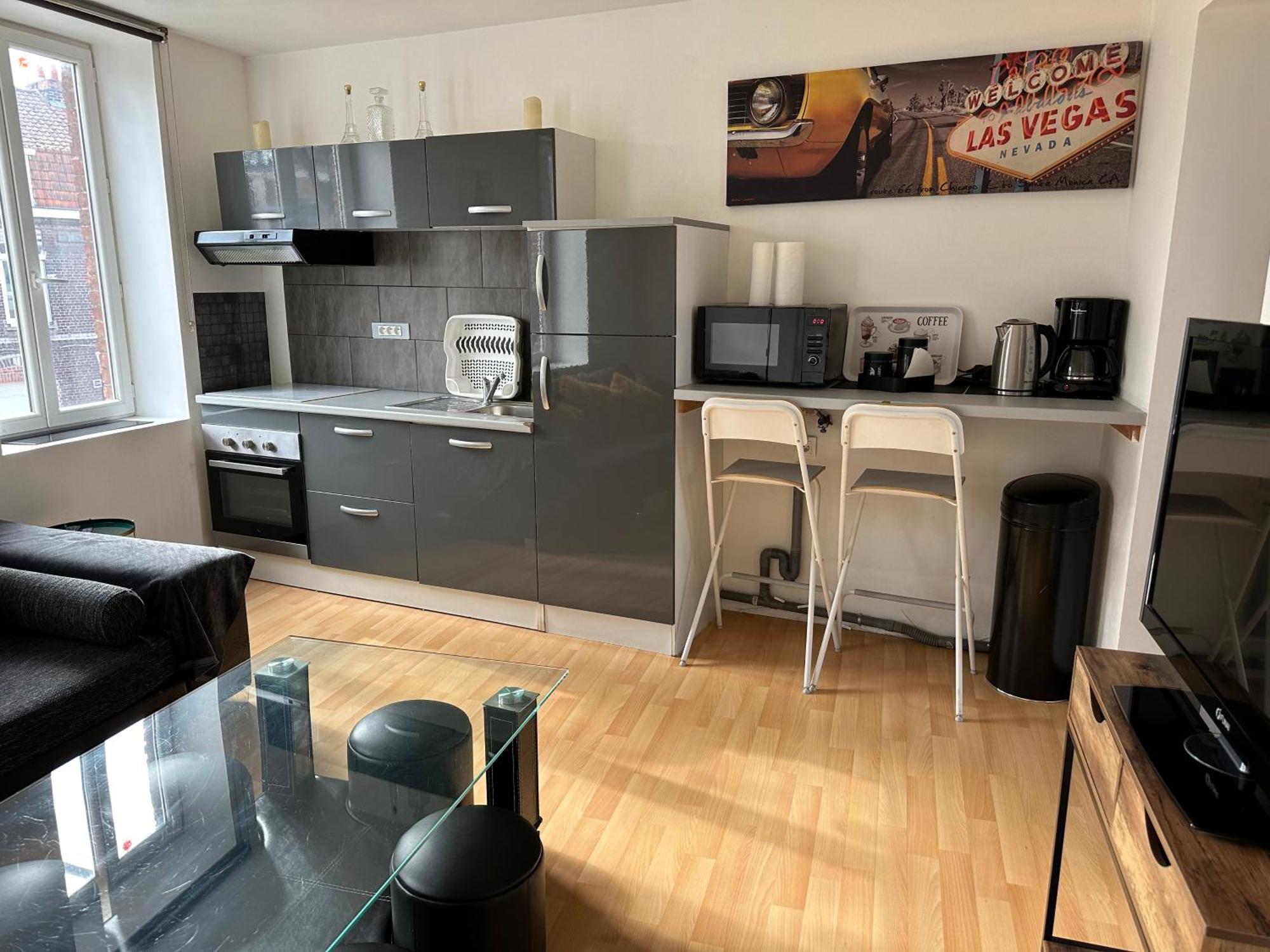 L'Escale Des Weppes, Appartement 40M2 Haubourdin Exterior foto